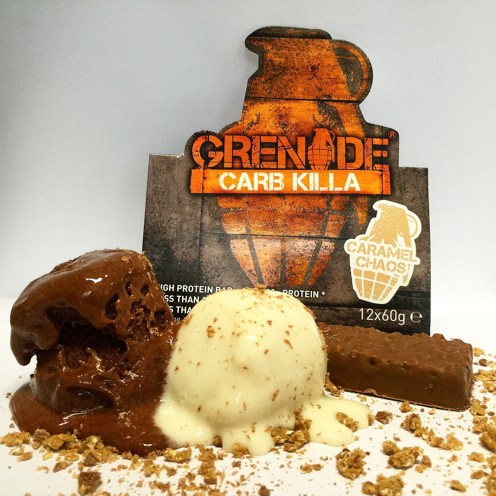 Carb Killa Grenade Bars With Vanilla & Chocolate Wheyhey