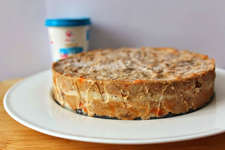 Spiced Wheyhey Protein Carrot Cake