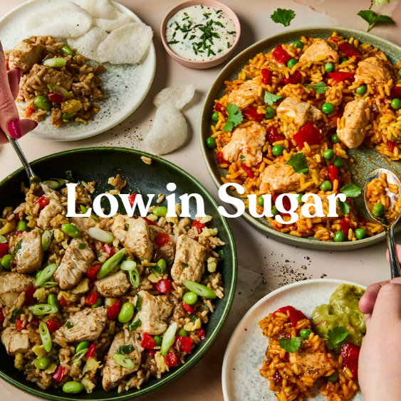 Low in sugar