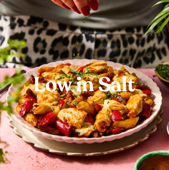 Low in salt