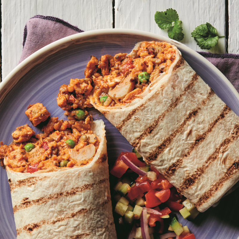 Wheyhey Chicken Tikka Wrap – WheyHey