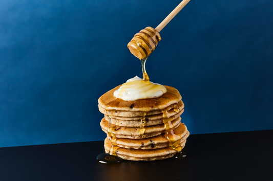 Chocolate Chip Protein Pancakes
