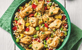 Salt and Pepper Chicken with Rice and Vegetables 300g