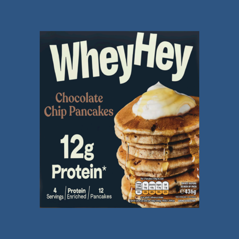 Wheyhey CHOC CHIP PANCAKES – WheyHey