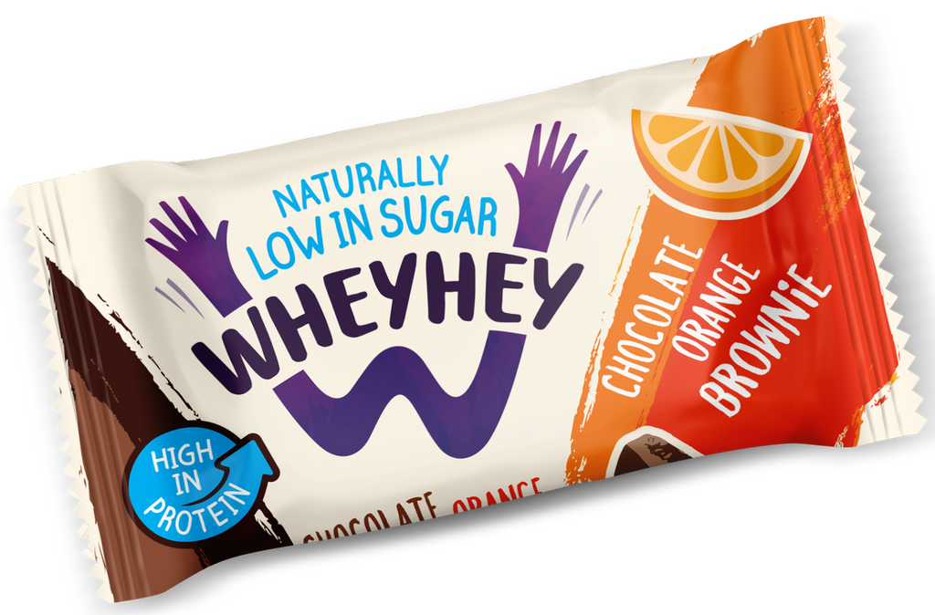 Naturally Low In Sugar | Chocolate Orange | Wheyhey